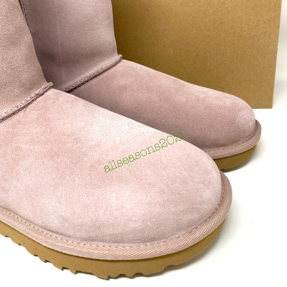 UGG Daelynn Women’s Boots Suede Light Pink - Picture 3 of 11
